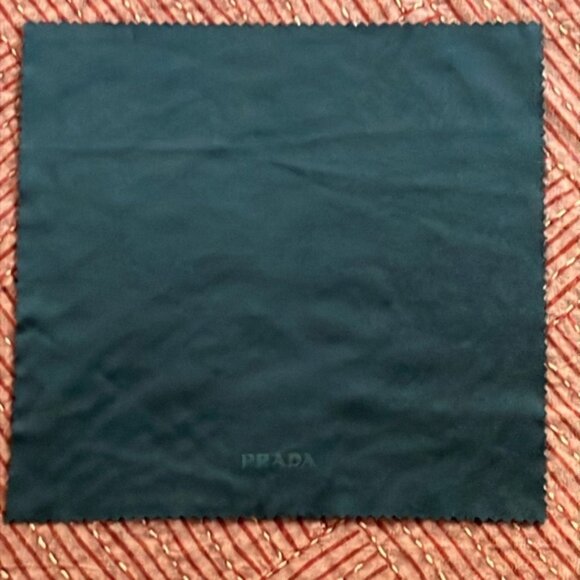 Prada Elegant Black cloth for glasses sunglasses